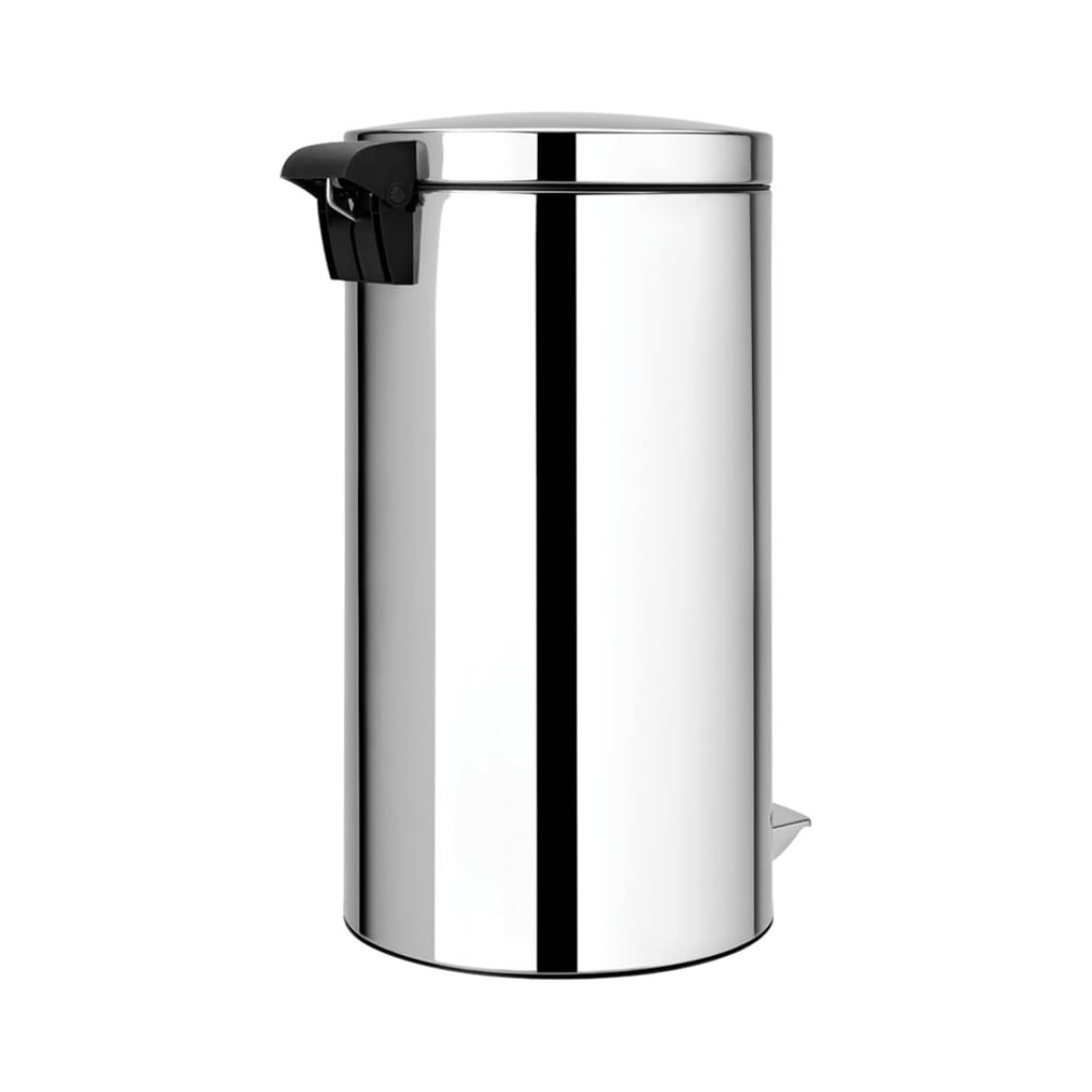 Pedal Bin Silent 45 Litre - Brilliant Steel