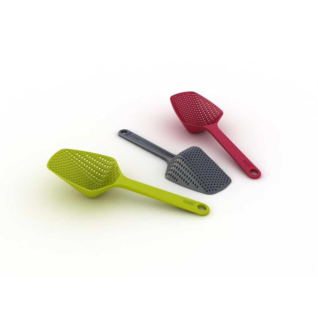 Scoop Large Colander - Red