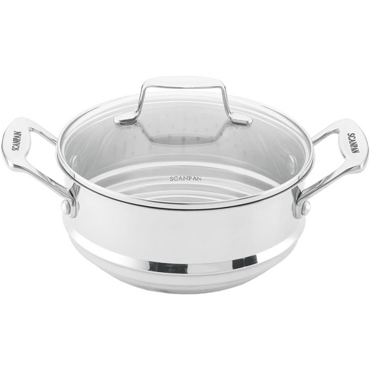 Impact - Multi Streamer Insert 16/18/20cm with Lid (Stainless Steel)