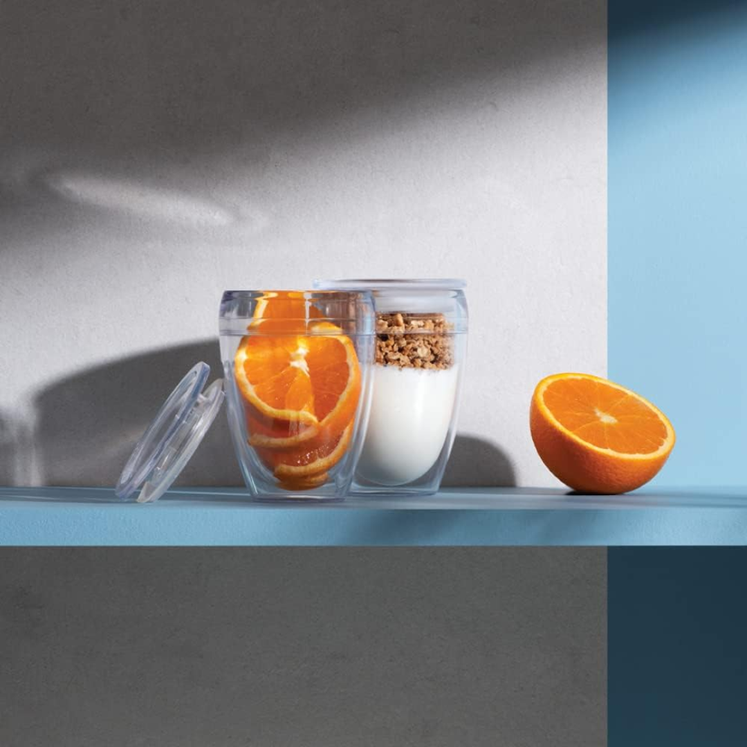 Pavina To Go Double Wall Tumbler (Set of 2), 0.3L/10oz