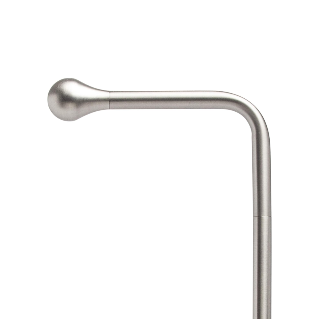 Teardrop Toilet Paper Stand - Nickel