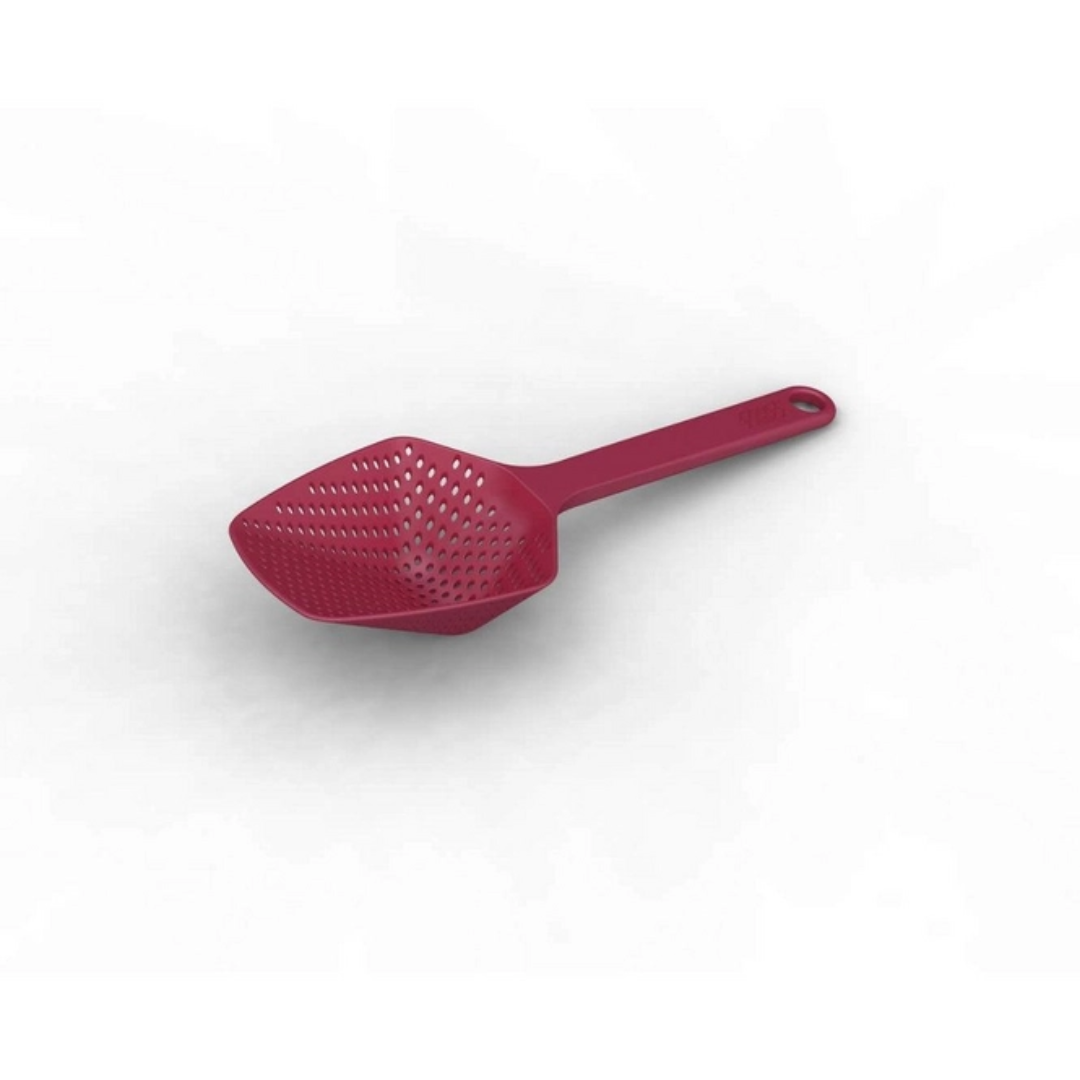 Scoop Large Colander - Red