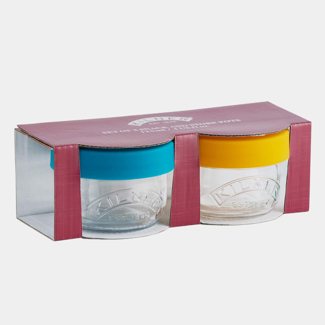 Snack&Store Pots (Set of 2), 125mL