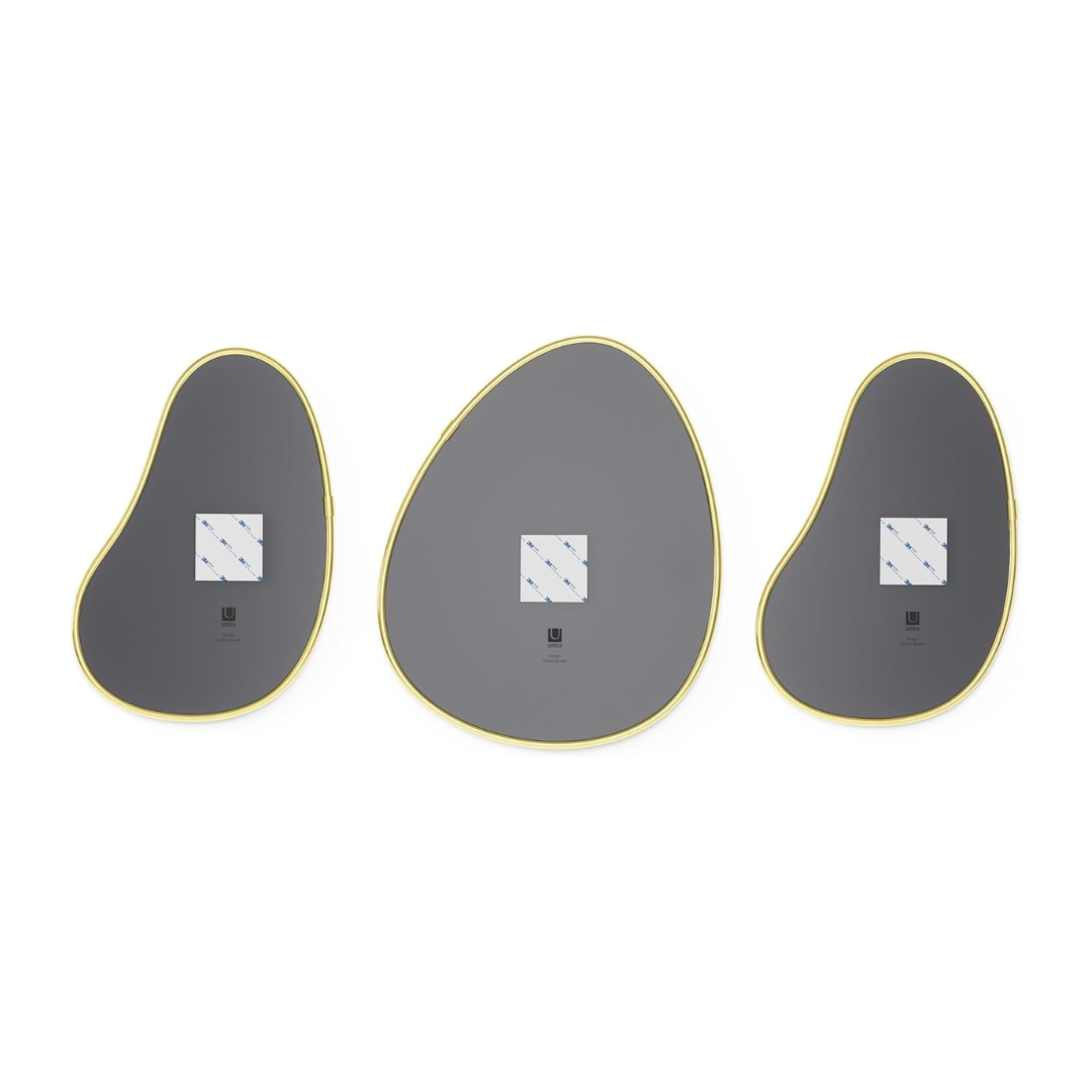 Hubba Pebble (Set of 3) - Brass