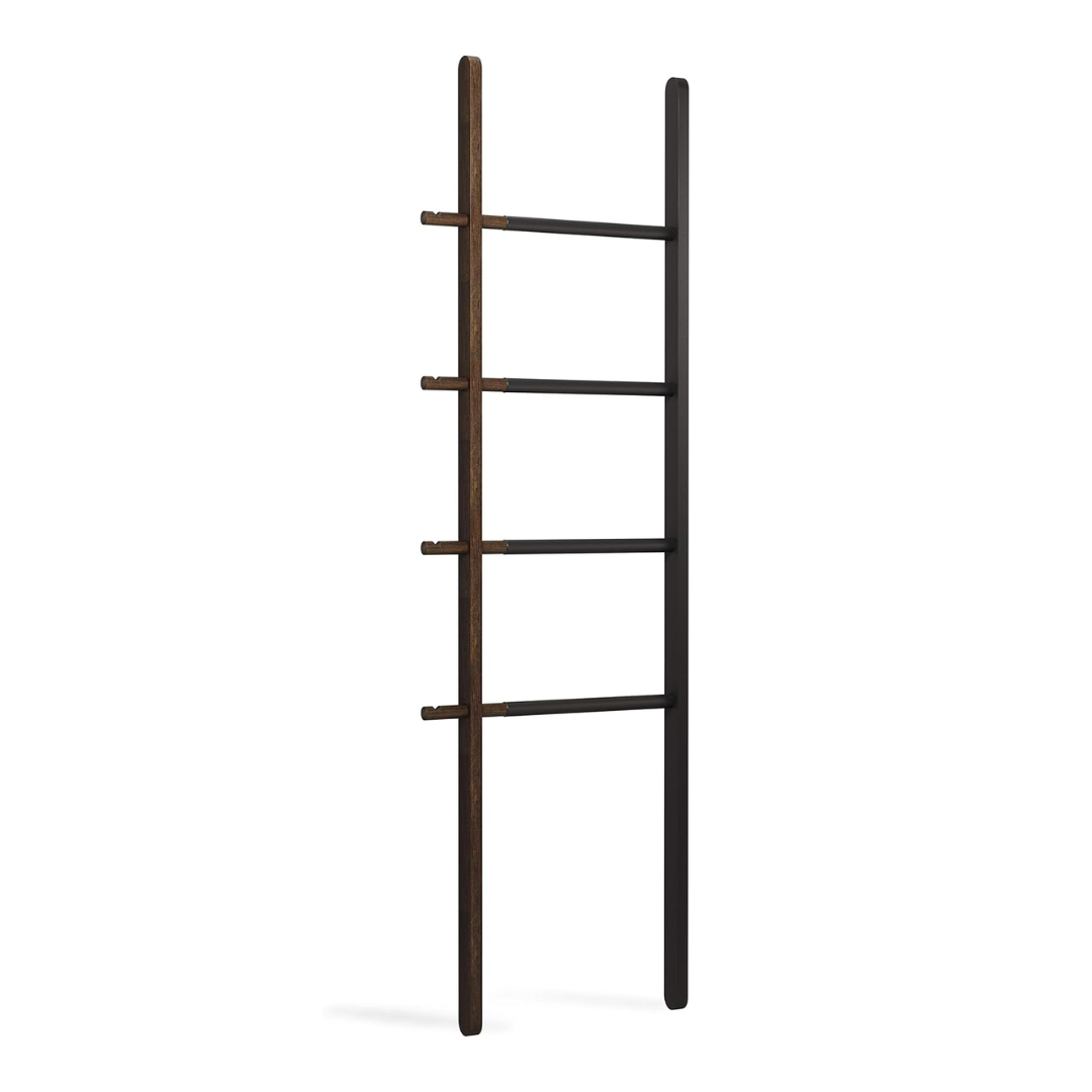 Hub Ladder - Black/Walnut