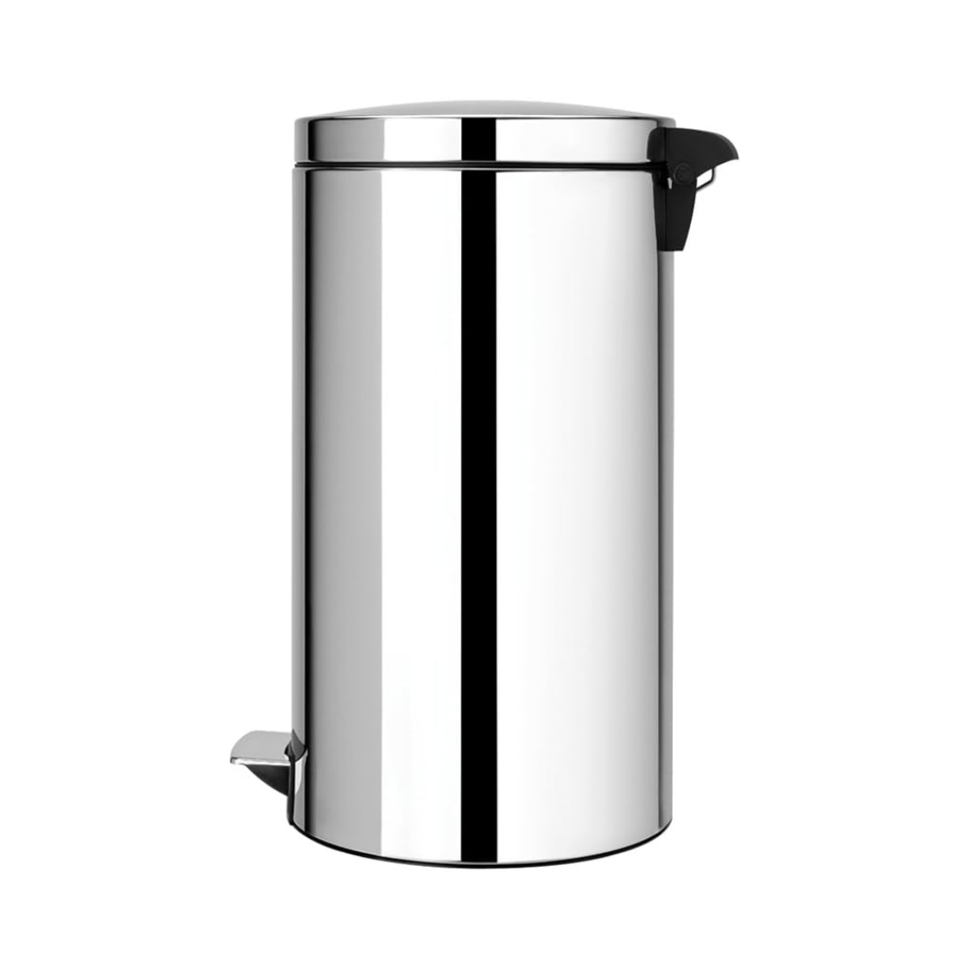 Pedal Bin Silent 45 Litre - Brilliant Steel