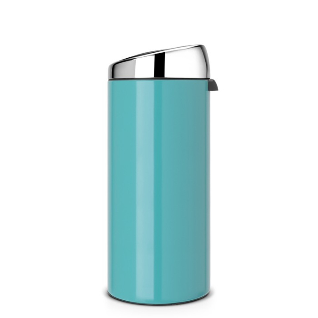 Touch Bin 30 Litre - Caribbean Blue