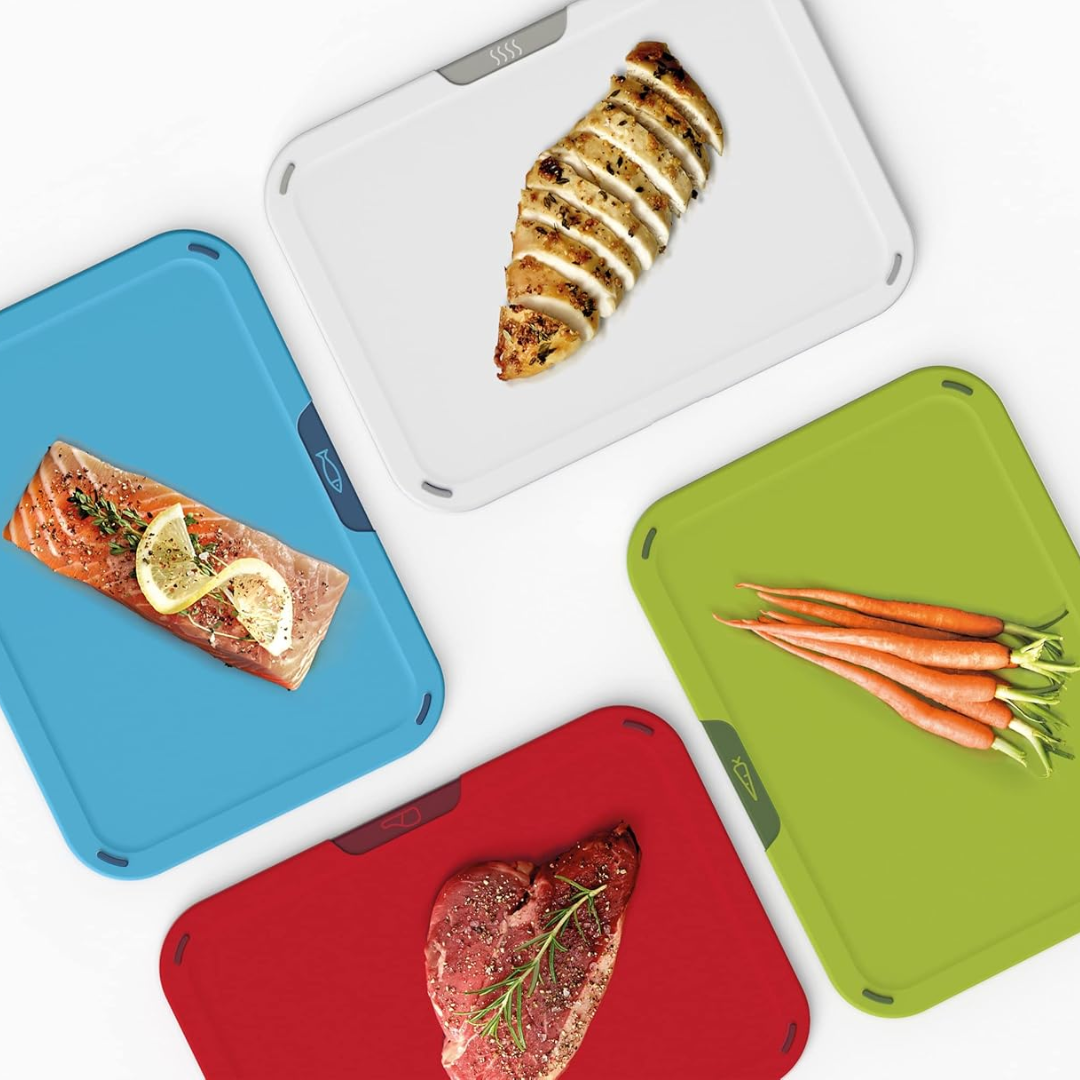 DUO Icon Chopping Board Set (Set of 4) - Multicolour