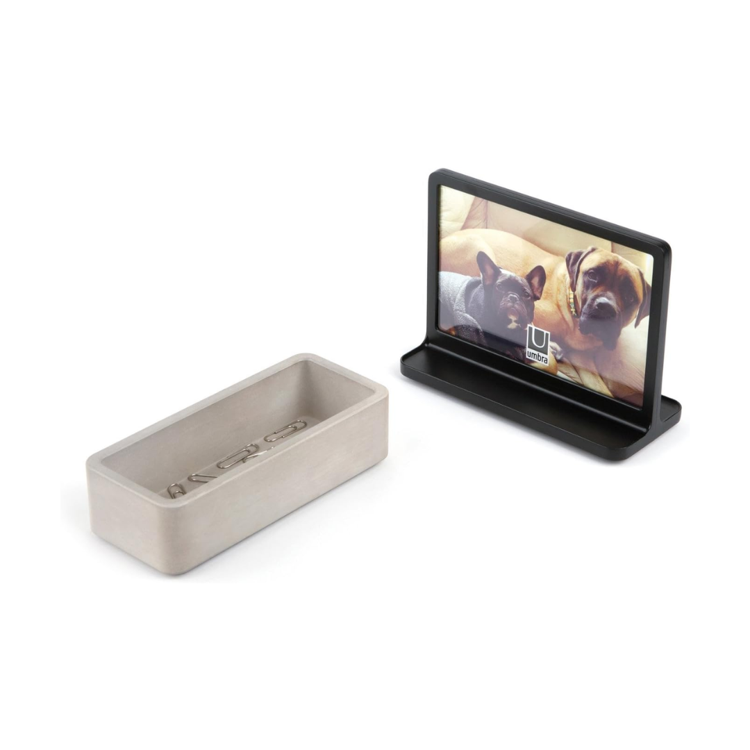 Podium Photo Display 4x6" - Black