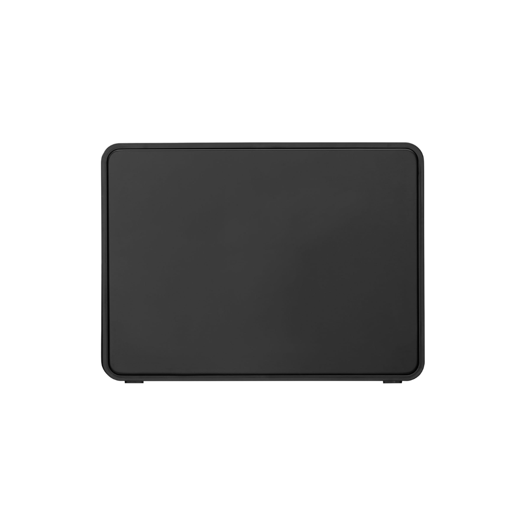 Fall Front Bread Bin - Matt Steel Fingerprint Proof/Matt Black