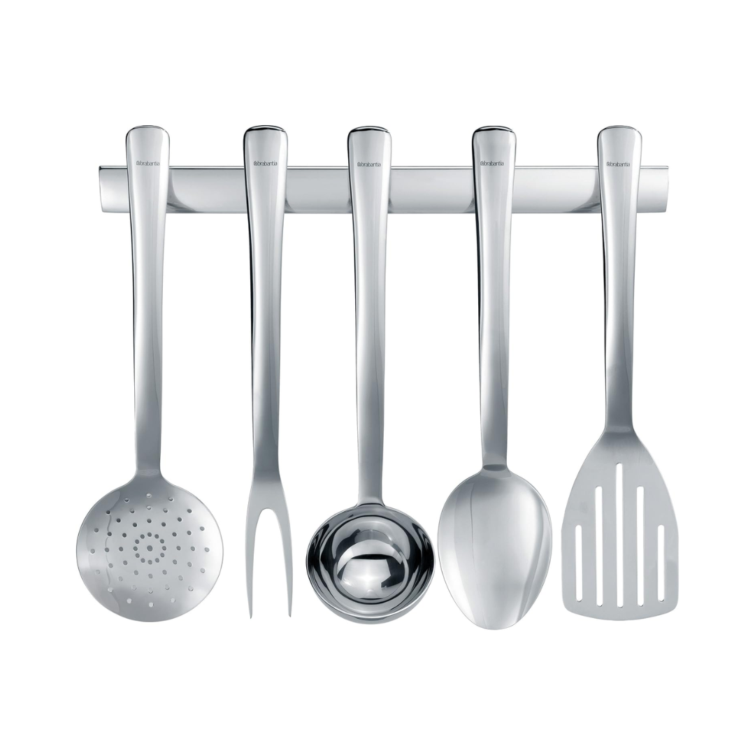 S-Line - Kitchen Uitensil Set - Brilliant Steel
