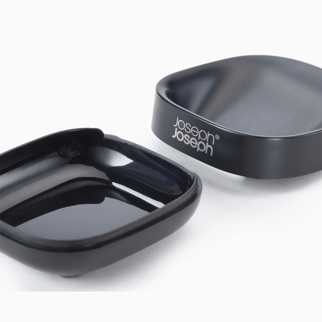 Slim Compact Soap Dish - Black
