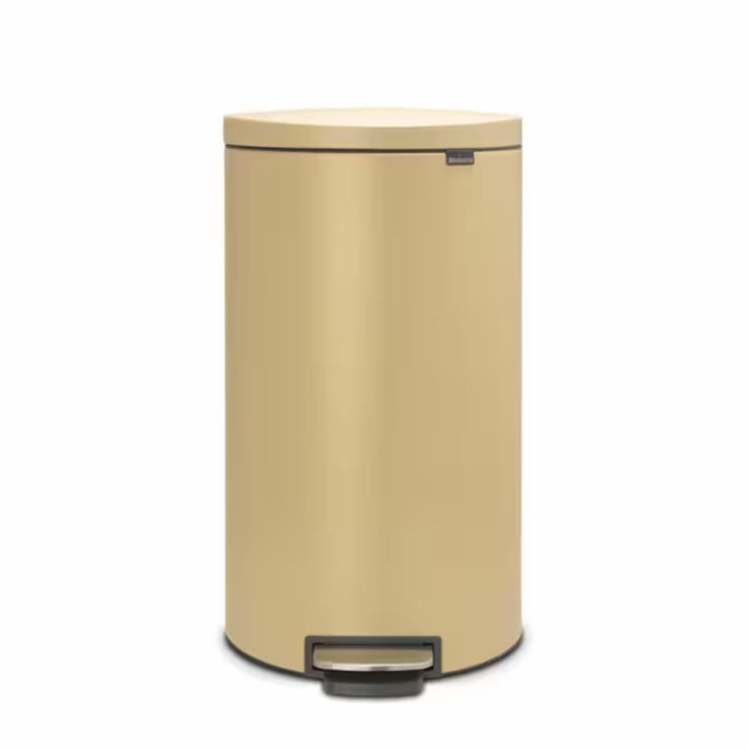 Pedal Bin Silent Flatback+ 30 Litre - Mineral Golden Beach