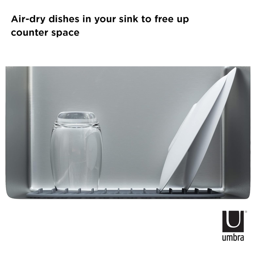 Sling Plate Holder Sink Mat Small - Charcoal