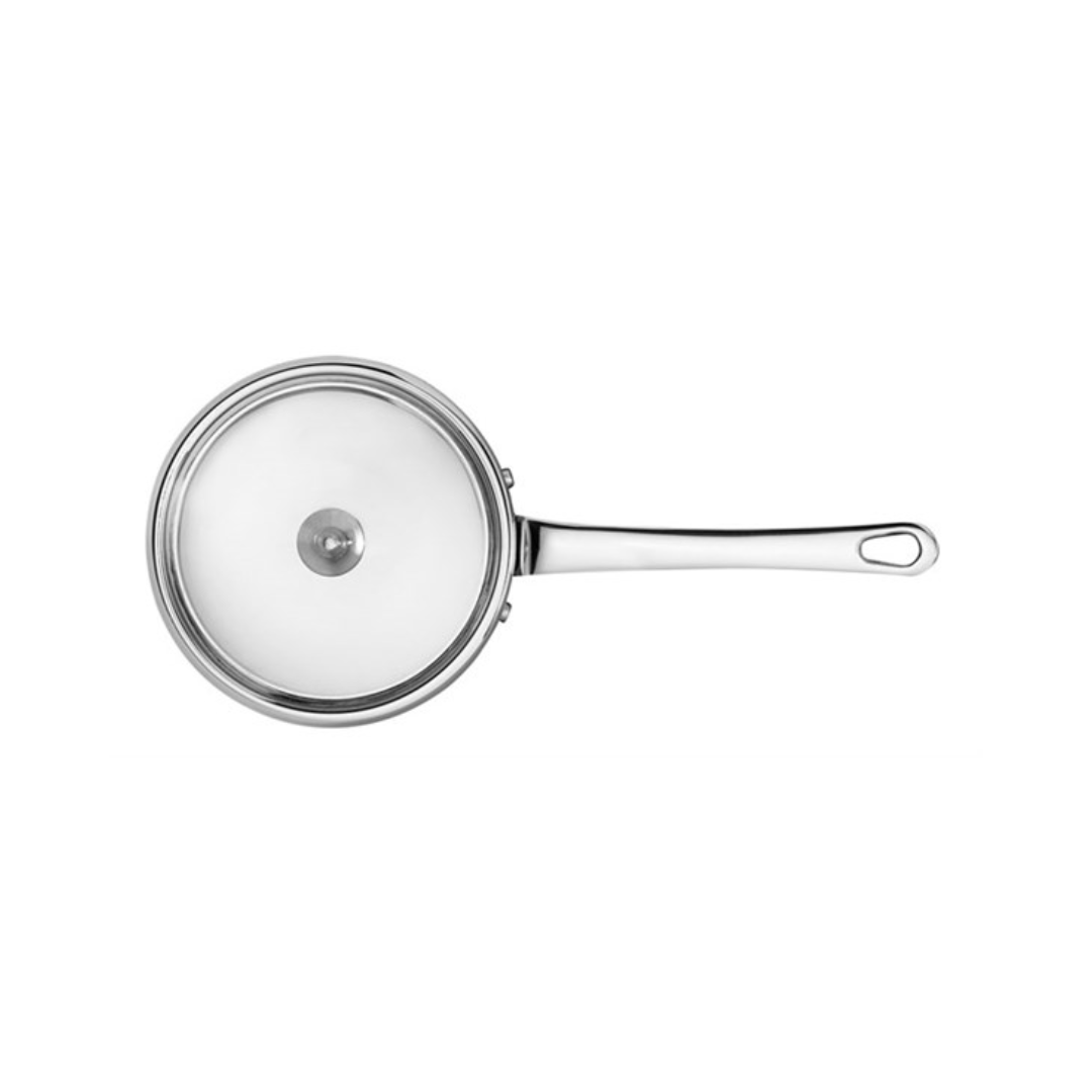 Maitre D' Copper - Saucepan with Lid 10cm/0.35L (Stainless Steel | Copper)