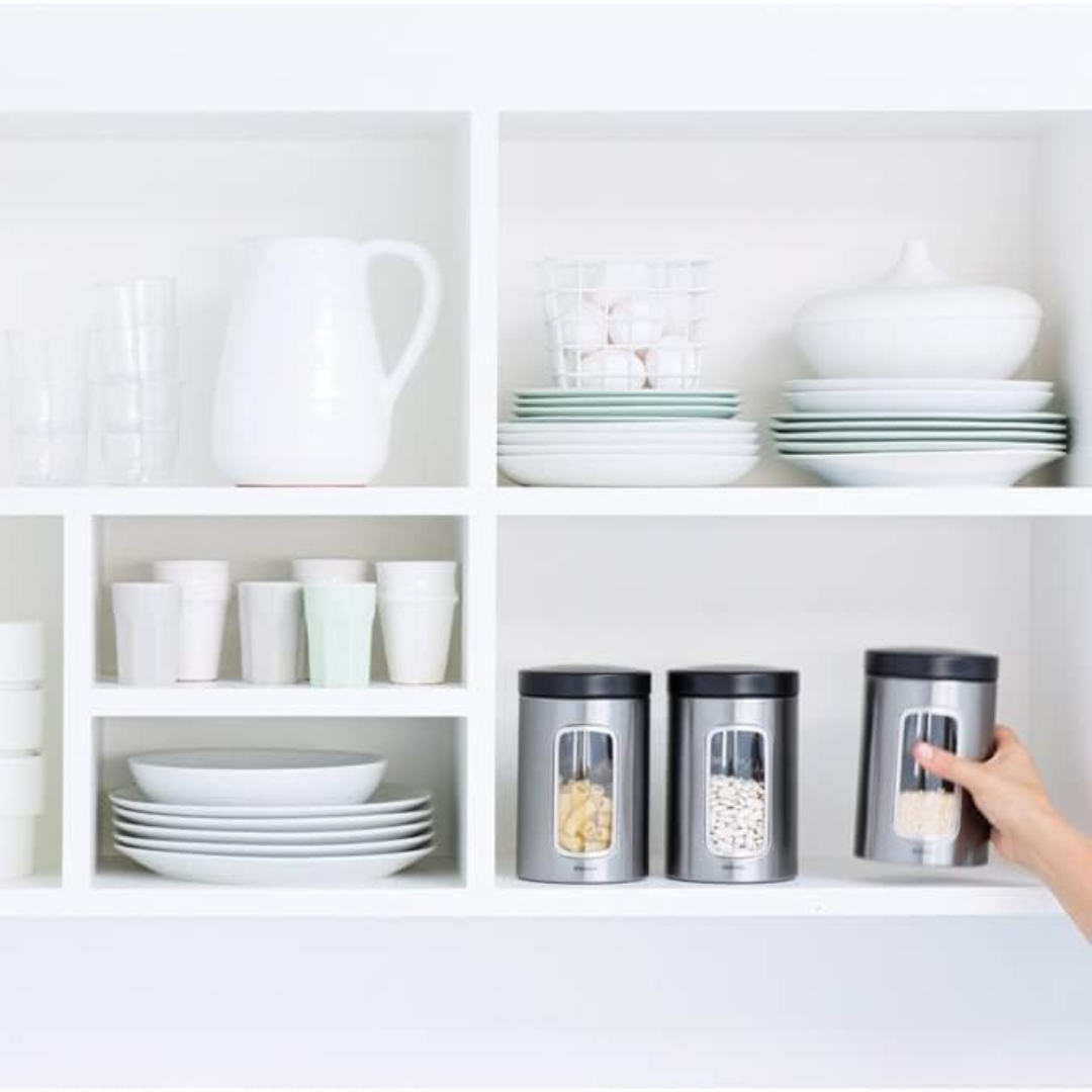 Window Canister 1.4 Litre - Platinum