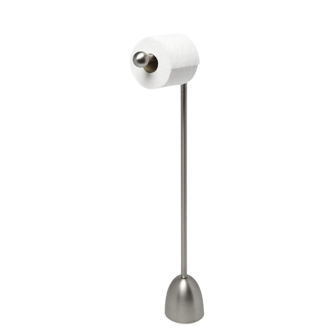 Teardrop Toilet Paper Stand - Nickel