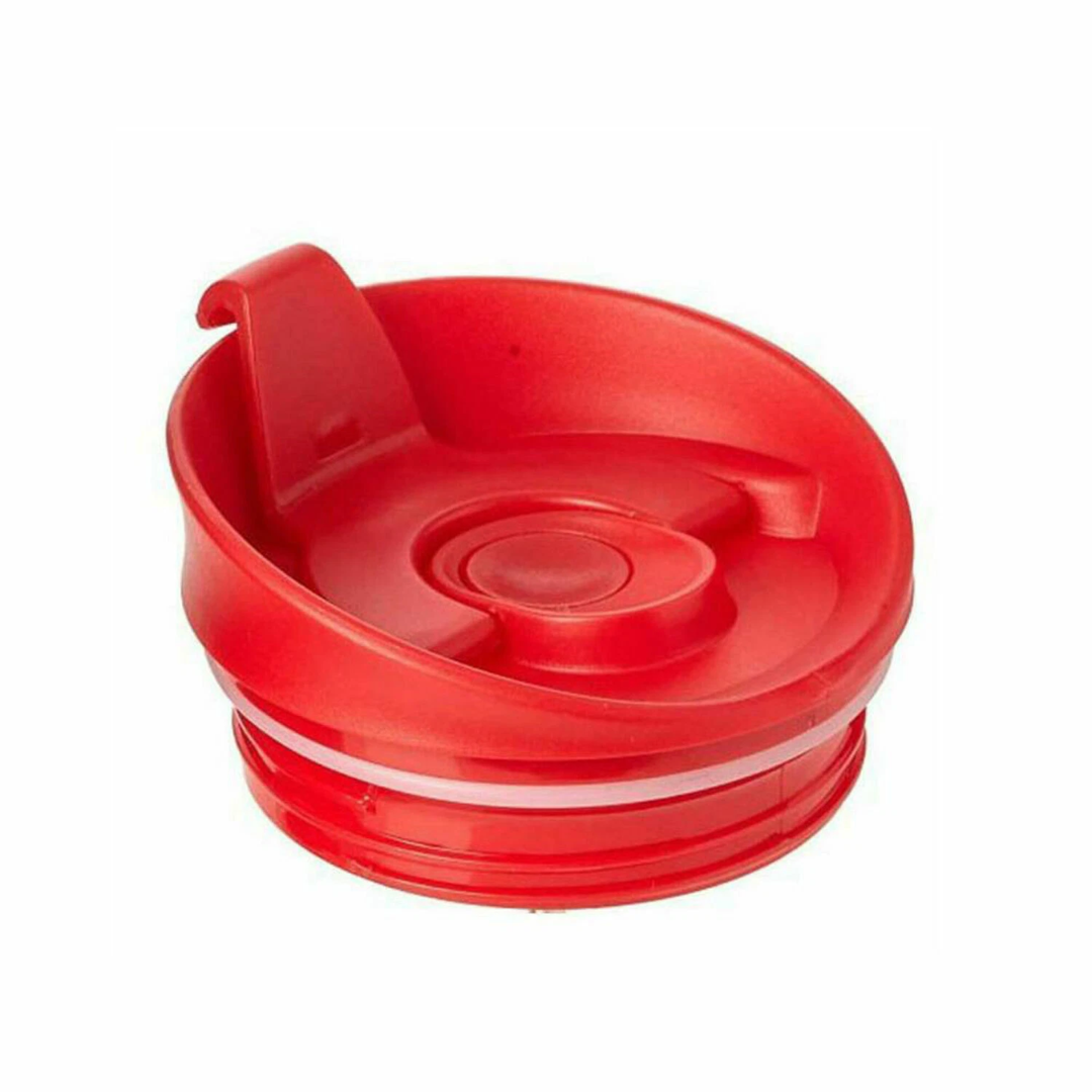 Travel Press Vacuum Coffee Maker with Extra Lid (Small), 0.35L/12oz - Ribbon Red