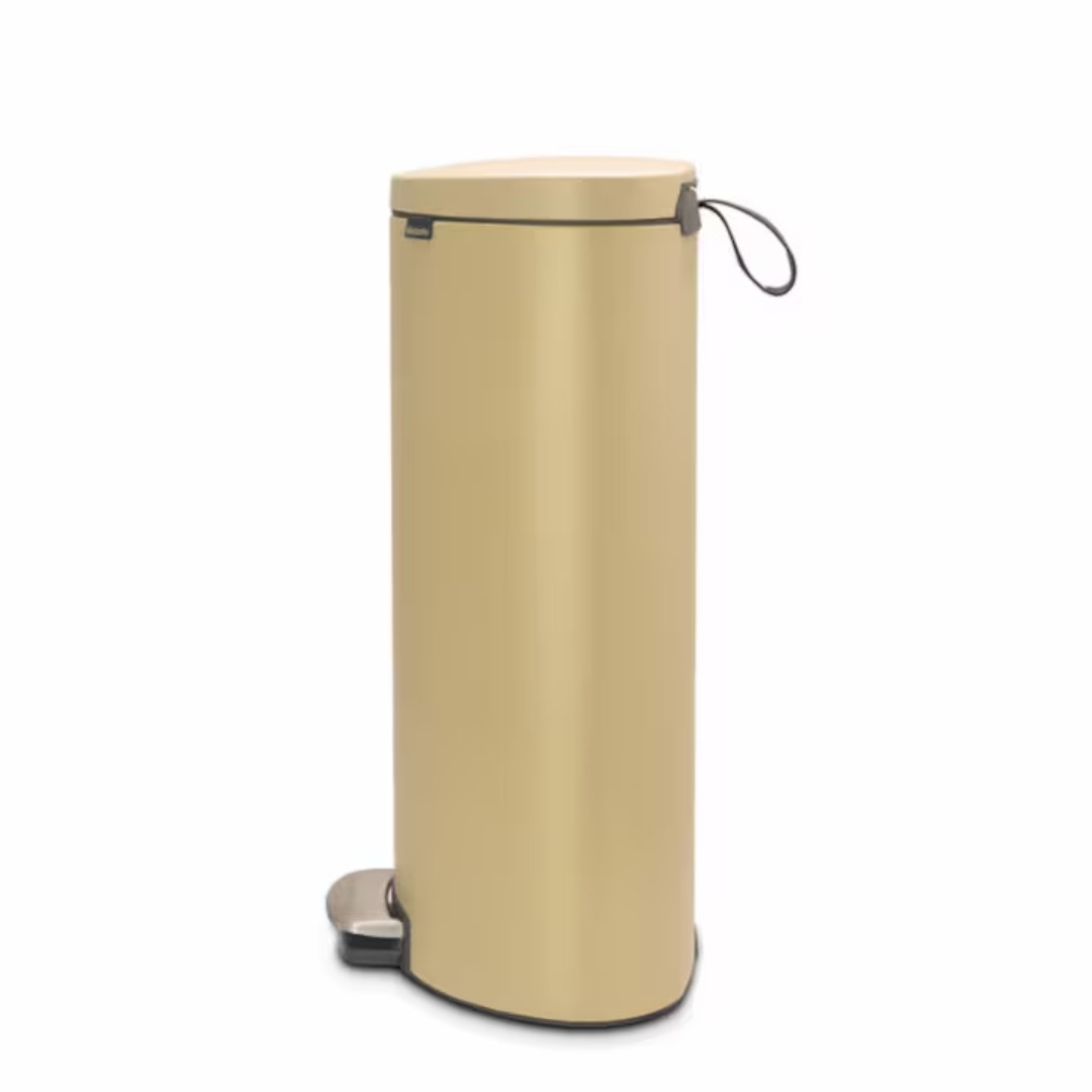 Pedal Bin Silent Flatback+ 30 Litre - Mineral Golden Beach