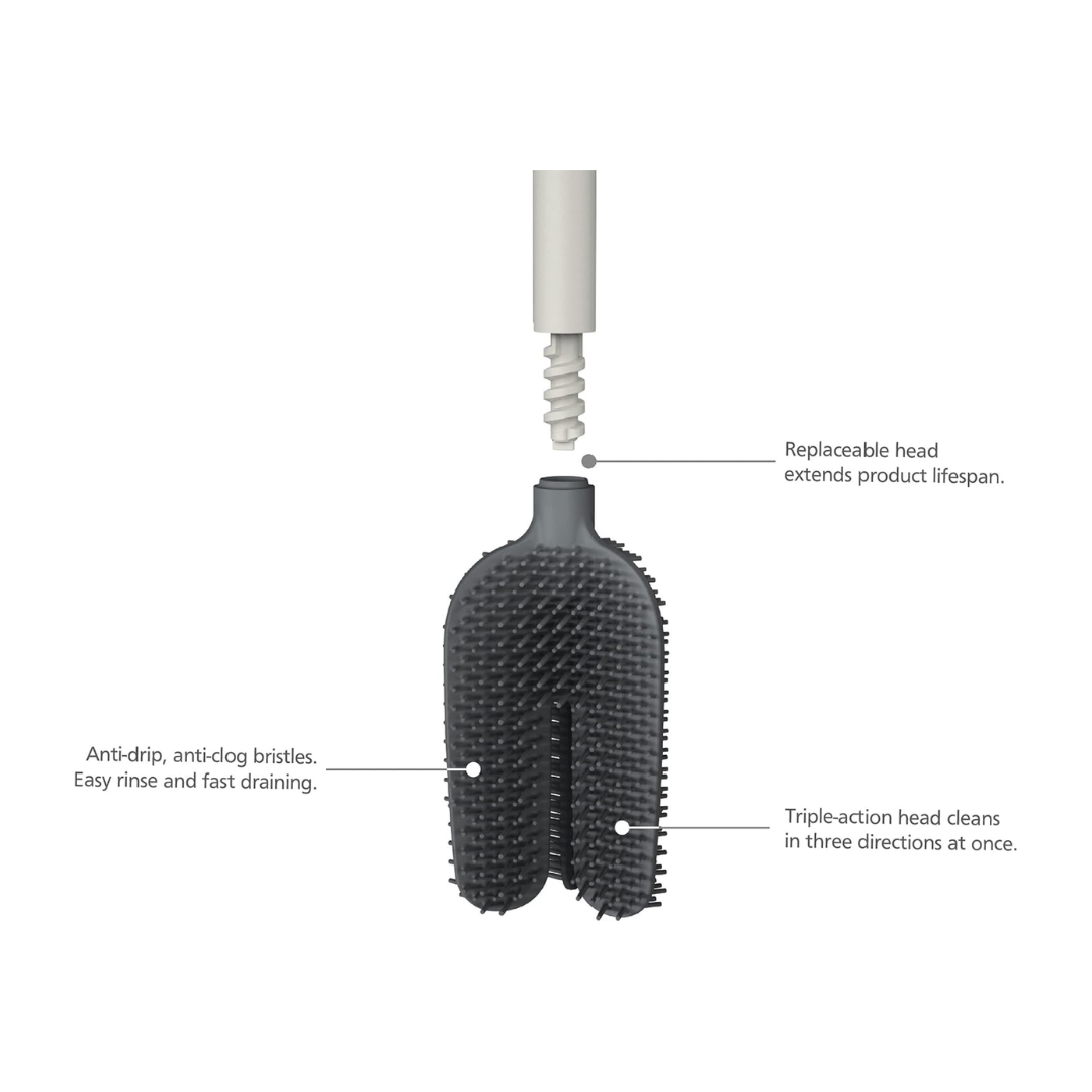 Flex 360 Toilet Brush - Ecru