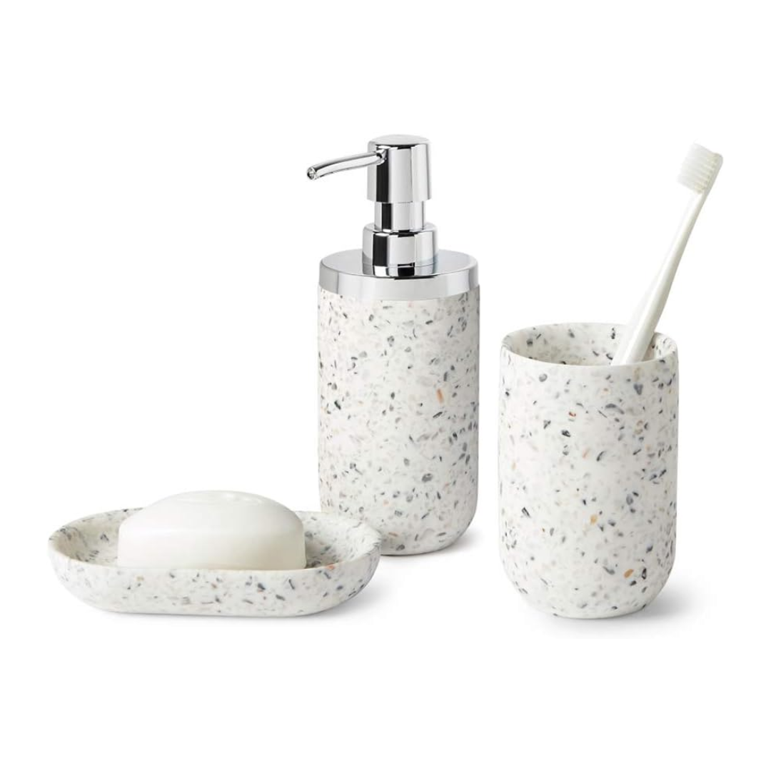 Junip Soap Sanitizer&Dispenser - Terazzo Grey/Multi