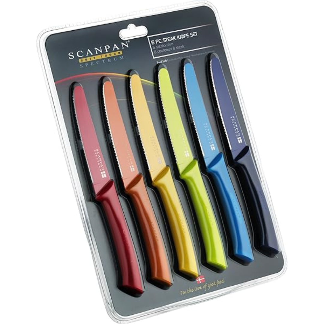 Spectrum - Steak Knife Set (6 Colours)