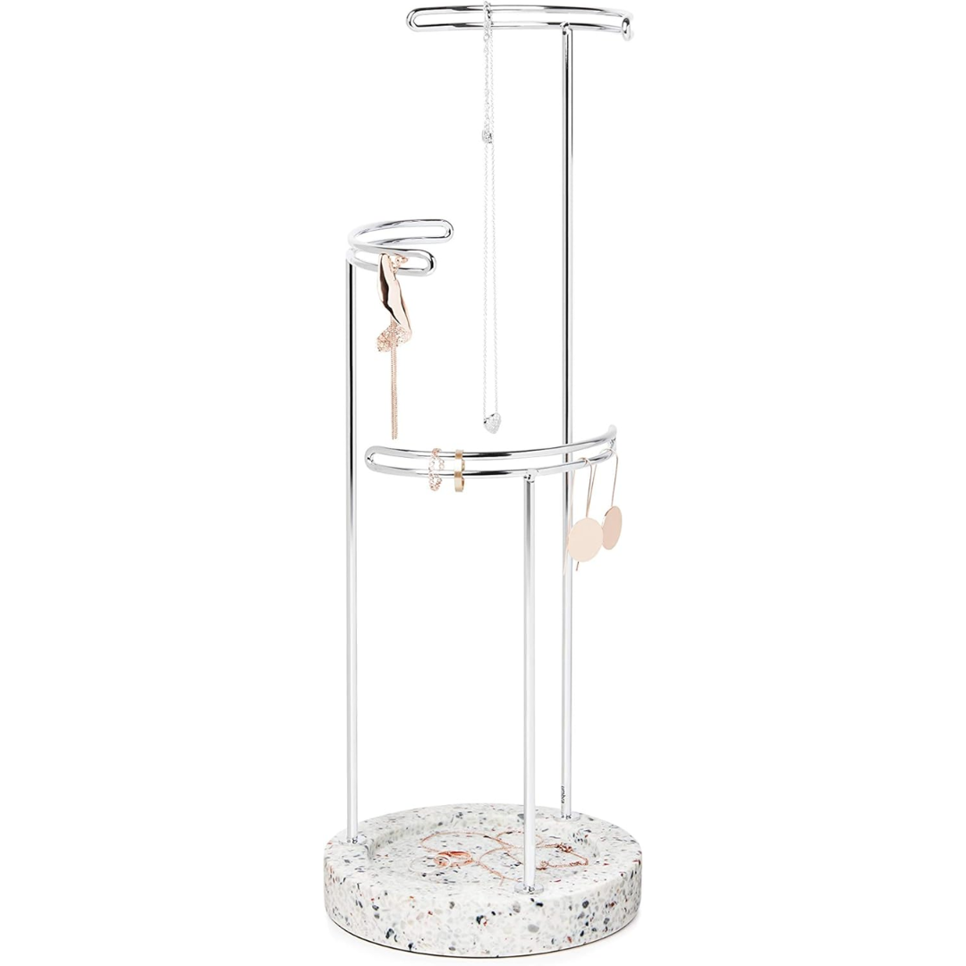 Tesora Jewerly Stand Terrazzo - Grey/Multi