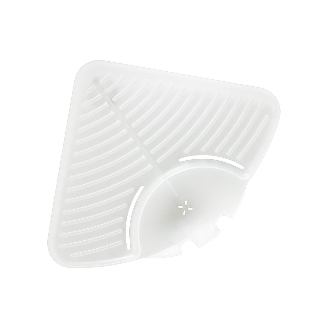 Mesa Corner Shelf - White