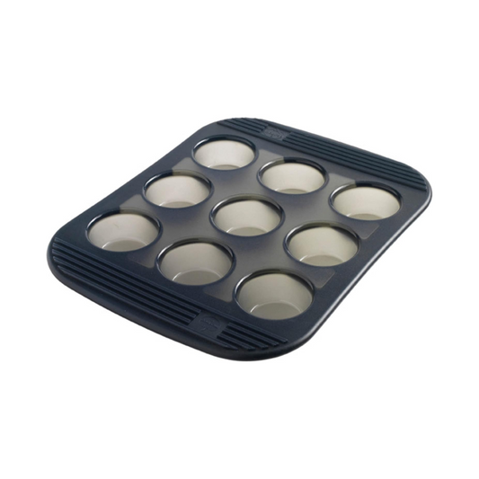9 Mini Muffin Baking Pan - Grey Translucent