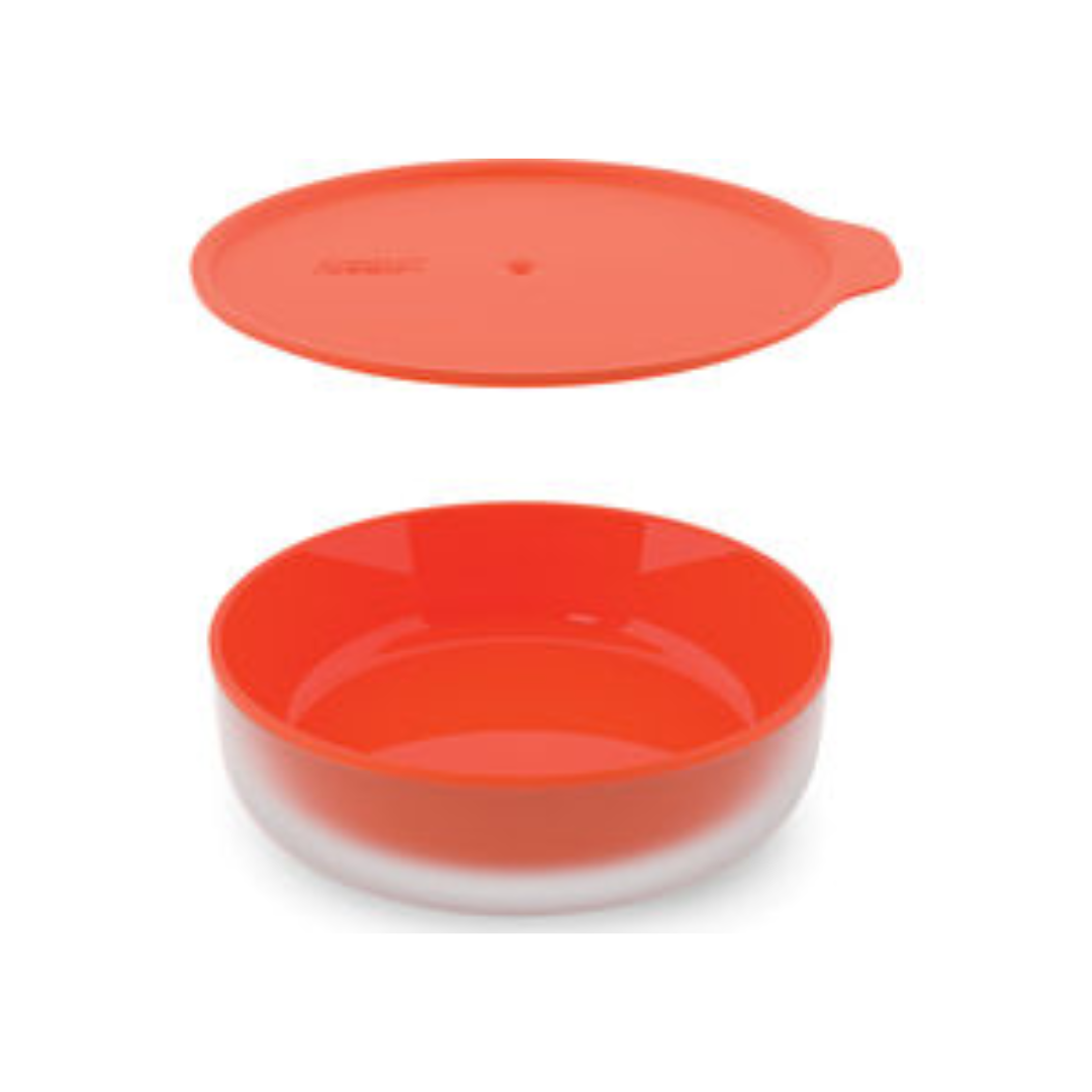 M-Cuisine Cool Touch Microwave Dish - Stone/Orange