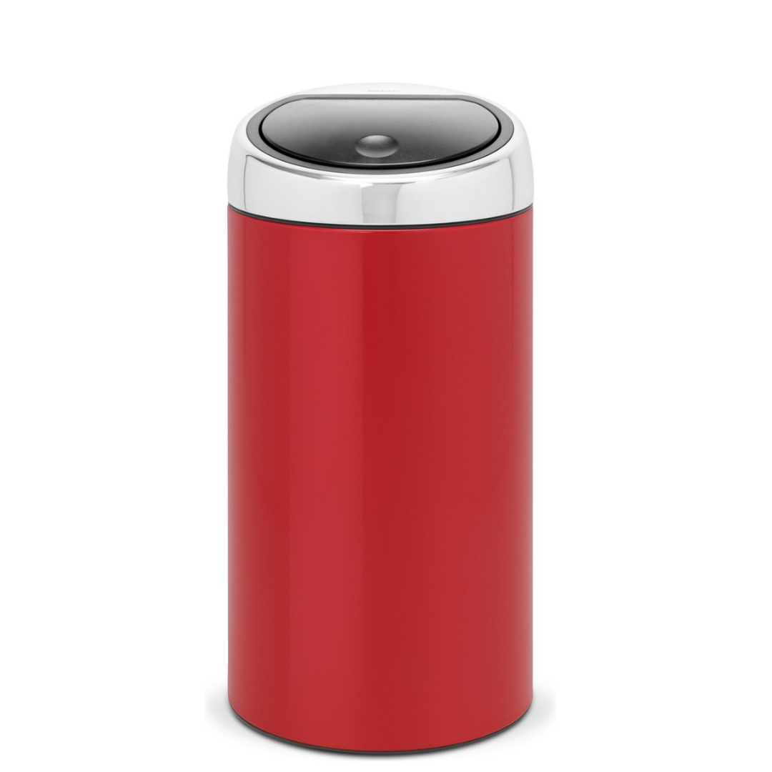 Touch Bin 45 Litre - Red