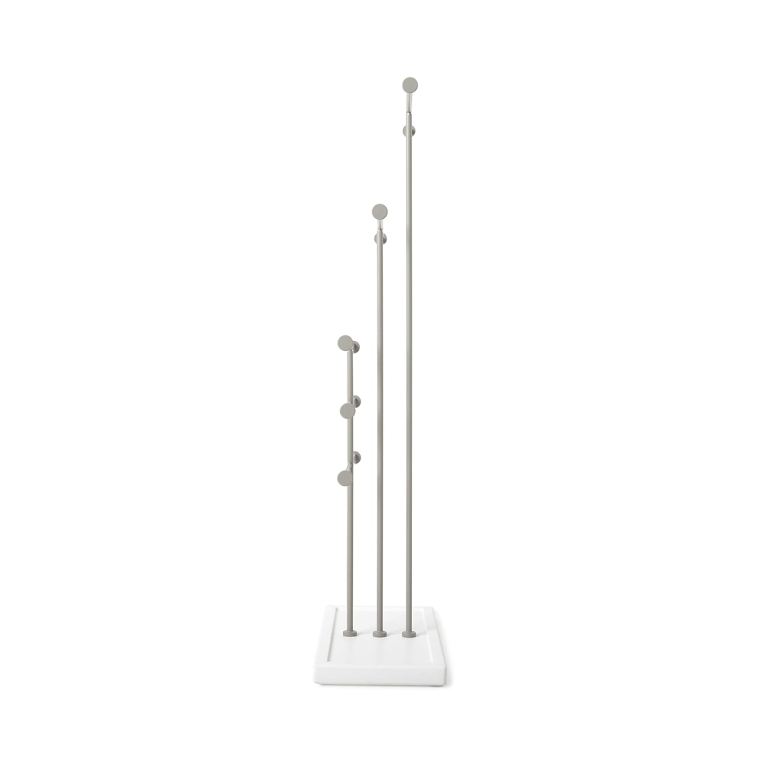 Trigem 5 Jewerly Stand (Knock Down) - White/Nickel
