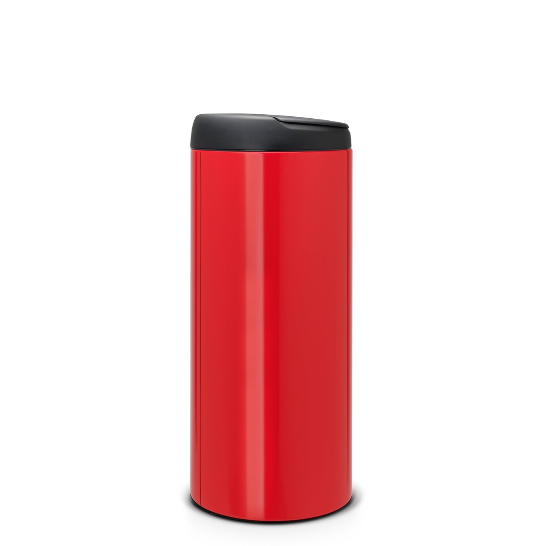 Flipbin 30 Litre - Passion Red/Dark Grey Lid