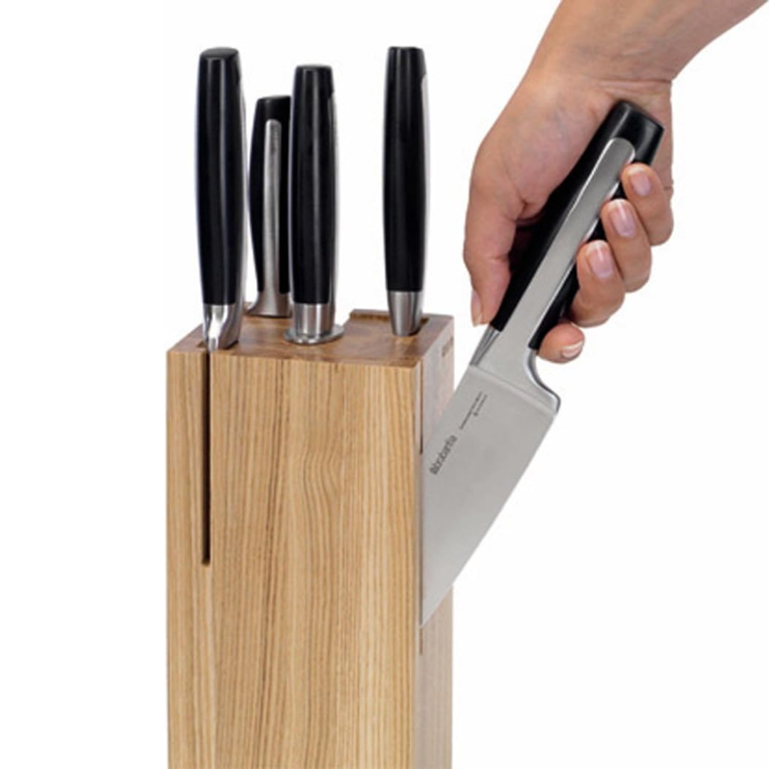 Knife Block (Fsc Certified) - Wooden