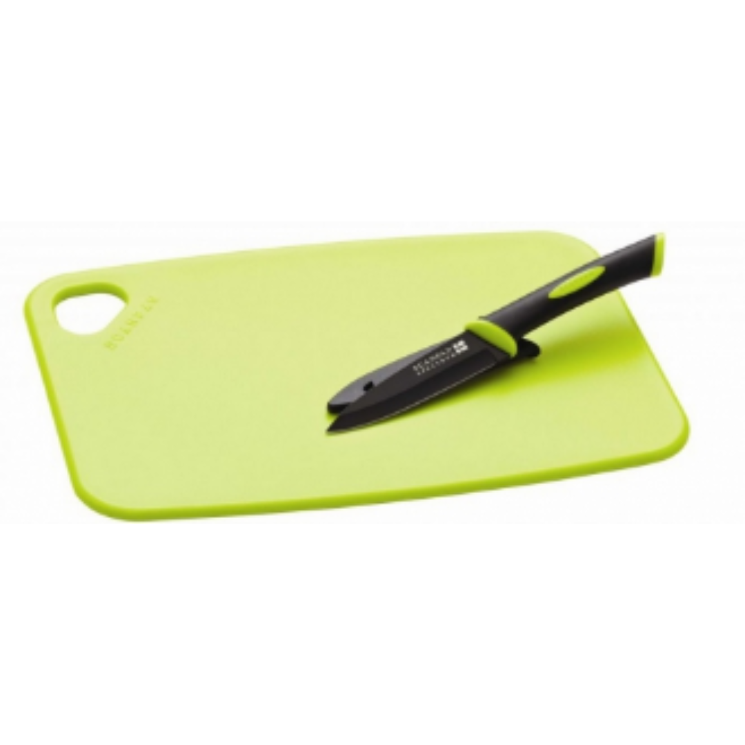 Spectrum - Cutting Set (2Pc) - 30x20cm - Green Board/Black/Green Paring