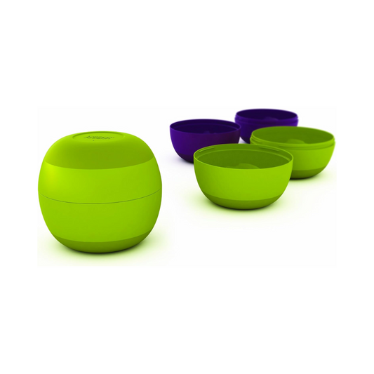 Prep & Store - Green/Aubergine