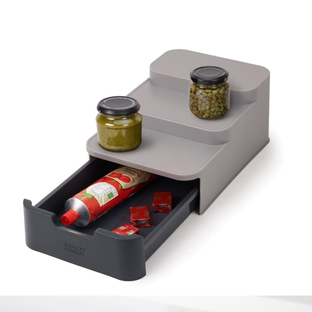 CupboardStore Compact Tiered Organiser