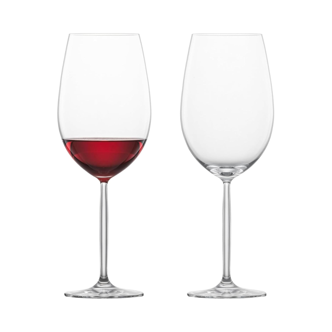 Diva Bordeaux Goblet Red Wine Glass (Set of 2)