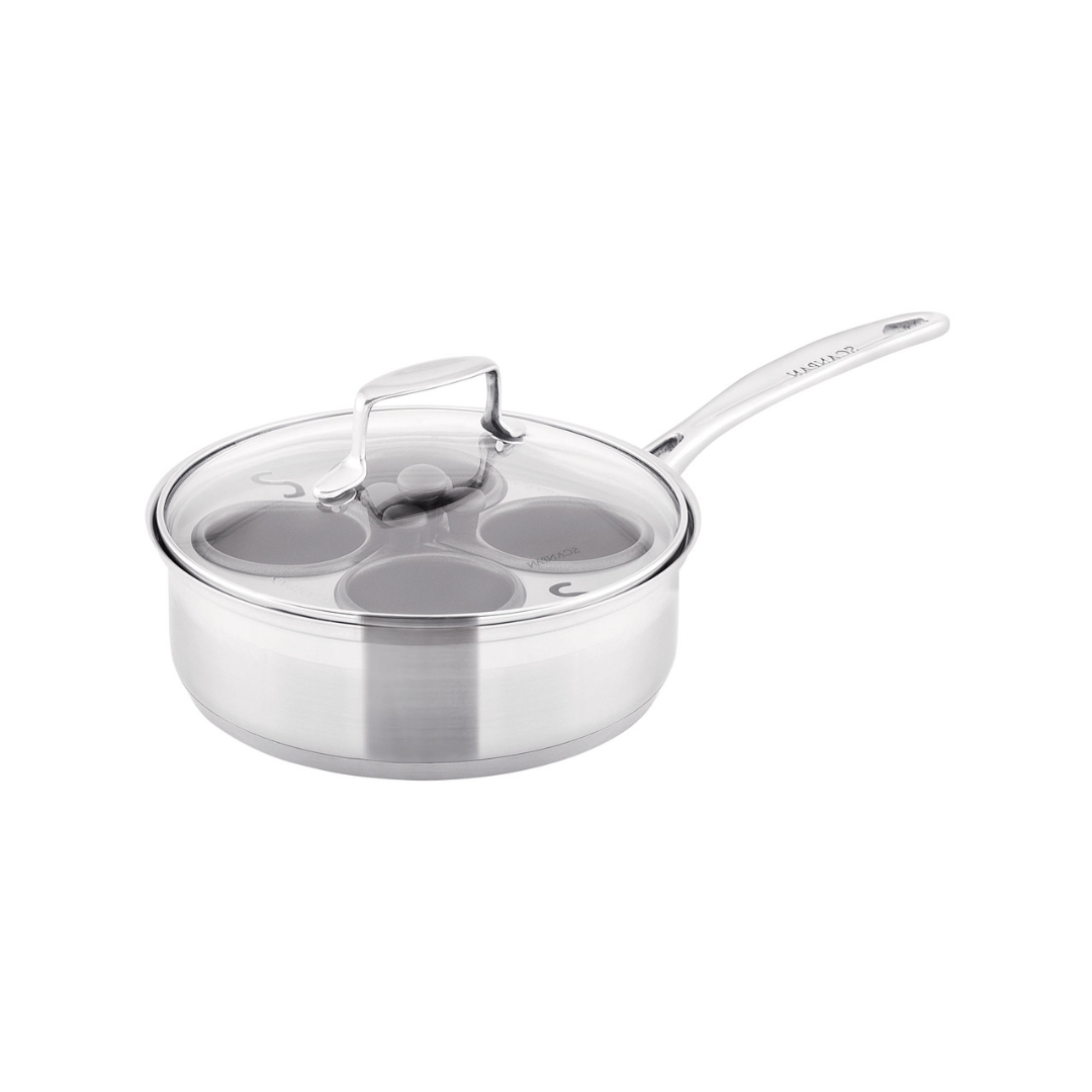 Impact - Egg Poacher Set 20cm (Stainless Steel)
