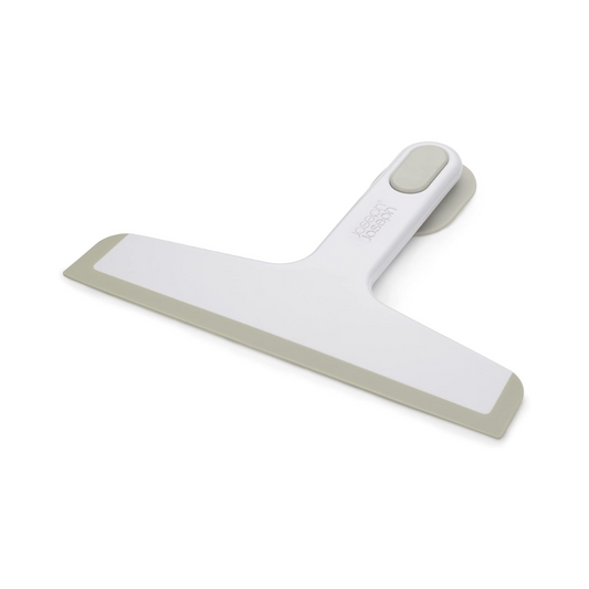 DUO Squeegee with Suction Holder - White