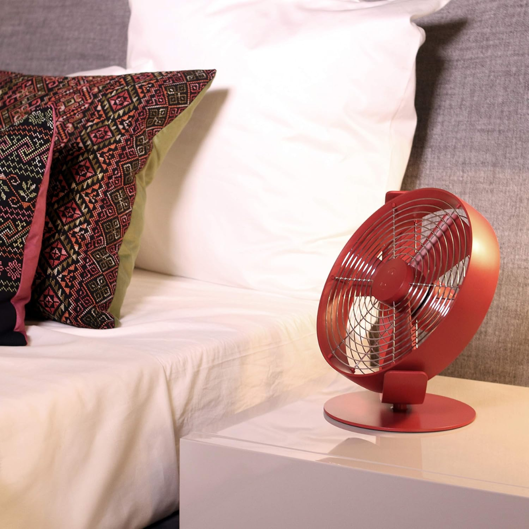 Tim Table Fan - Red