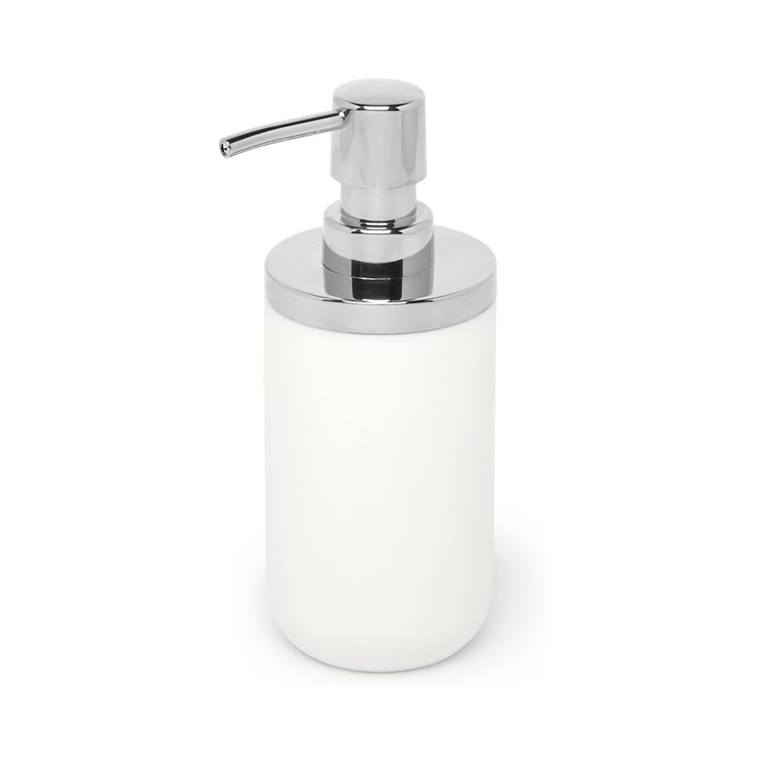 Junip Soap Sanitizer & Dispenser - Chrome/White