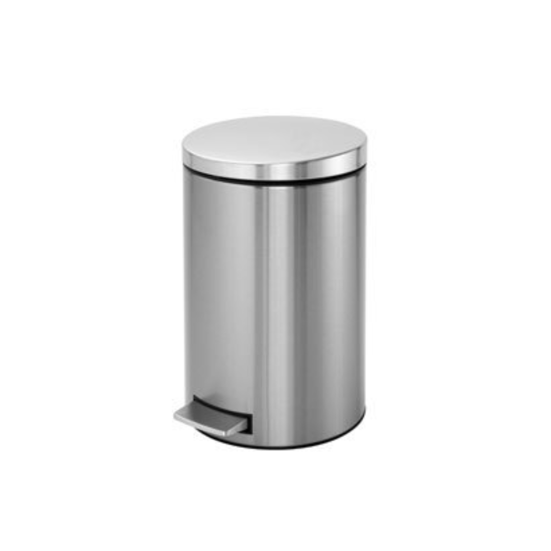 Pedal Bin Motion Control 12 Litre - Fingerprint Proof