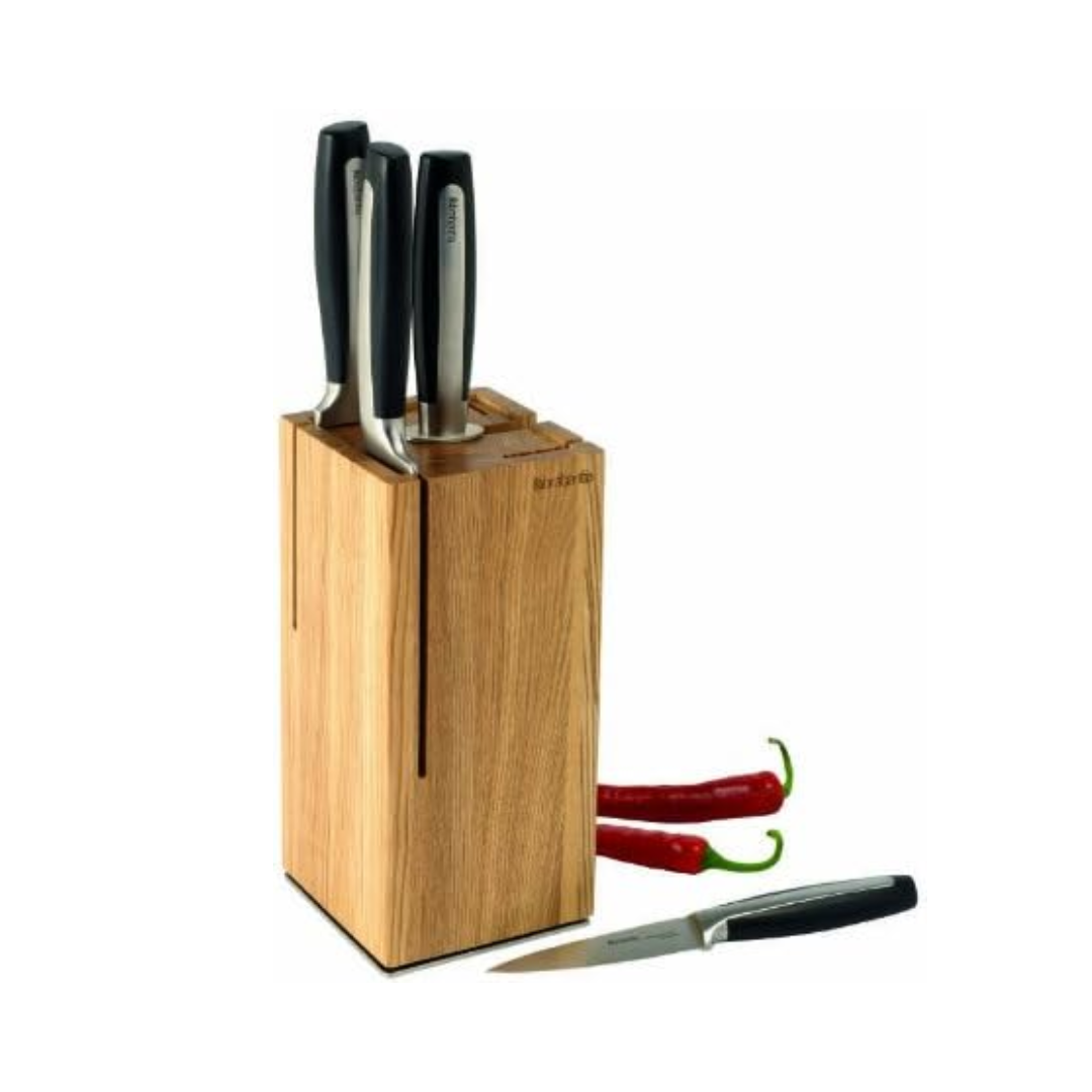 Knife Block (Fsc Certified) - Wooden
