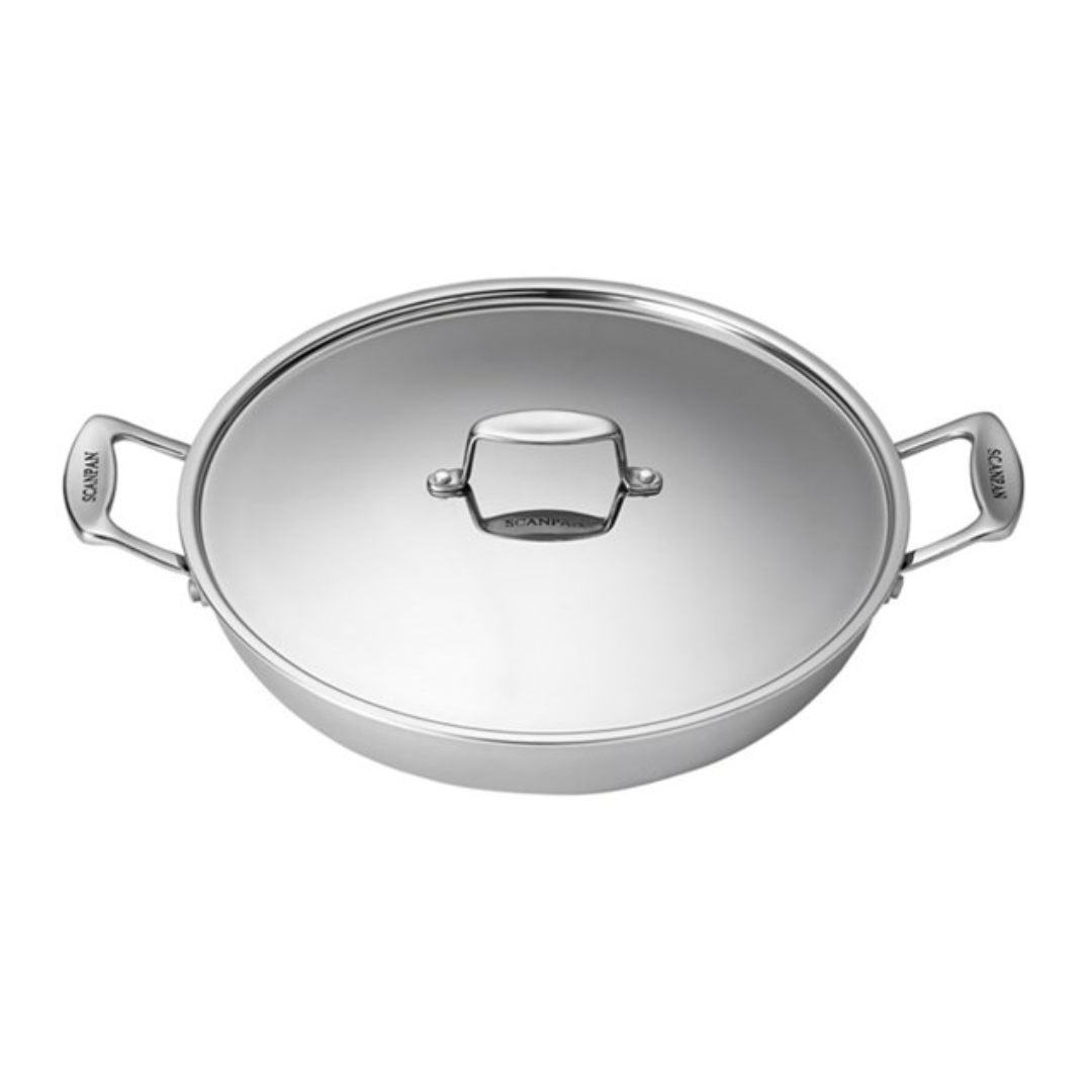 Fusion 5 - Chef Pan with Lid 32cm (Stainless Steel)