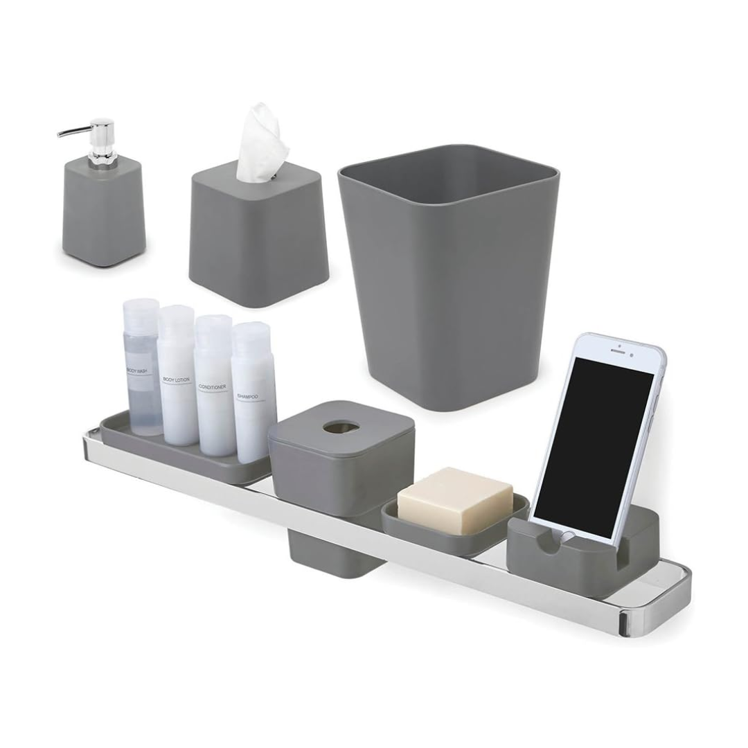 Scillae Soap Pump - Charcoal