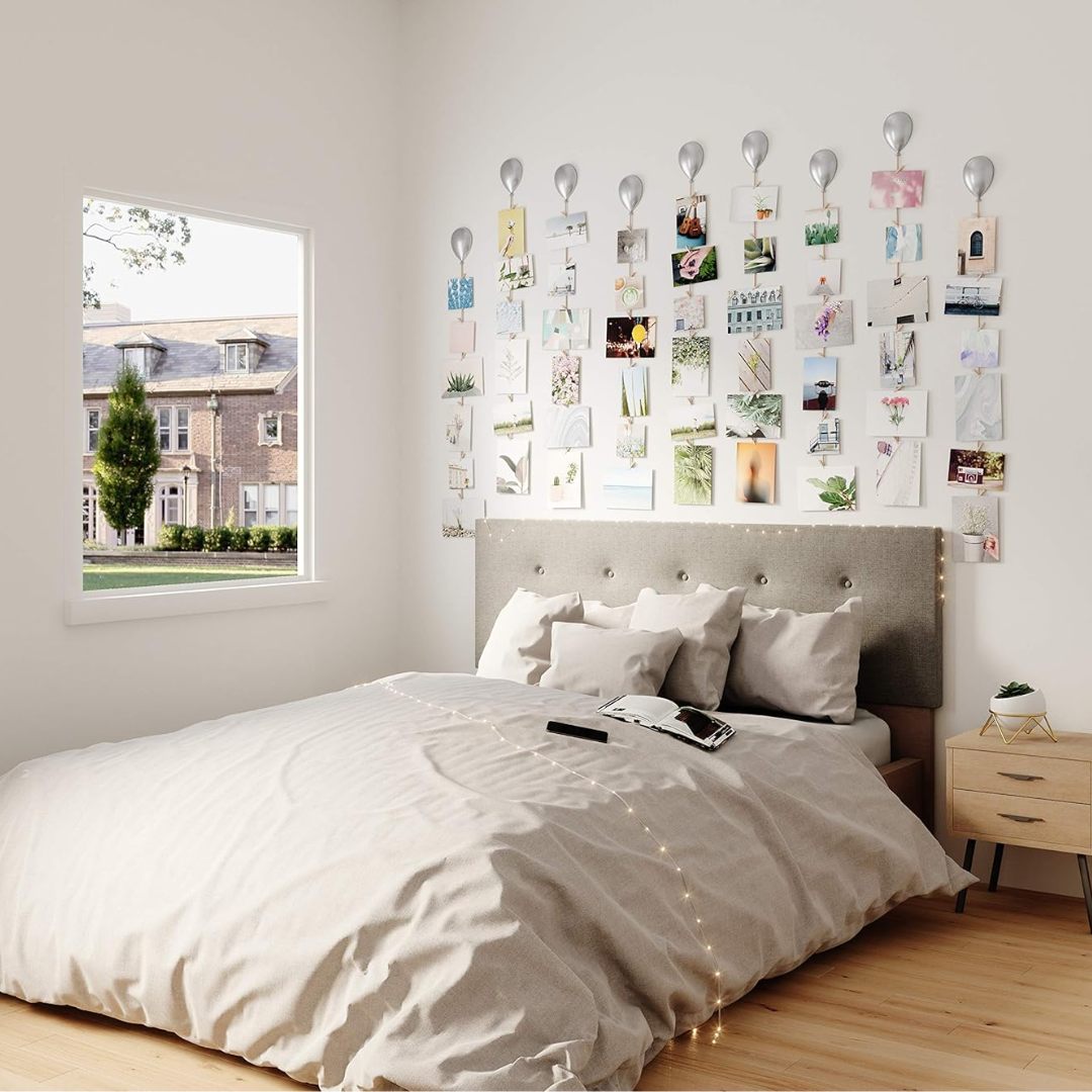 Up Photo Display - Chrome