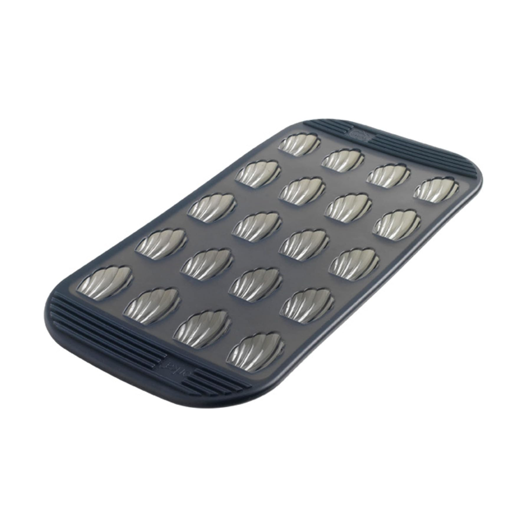 20 Mini Madeleine Baking Pan - Grey Translucent