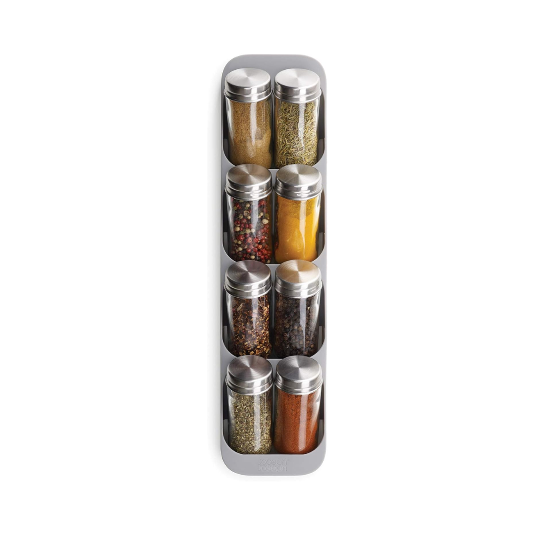 DrawerStore Spice Jar Organiser - Grey