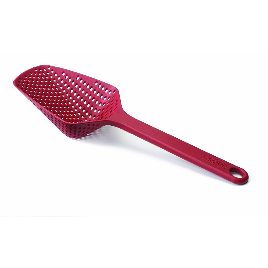 Scoop Large Colander - Red